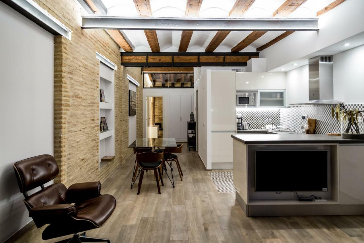 Апартаменти Florit Flats - Center Luxurious 1Br 1Ba Terrace Wi-Fi Ac Валенсія Екстер'єр фото